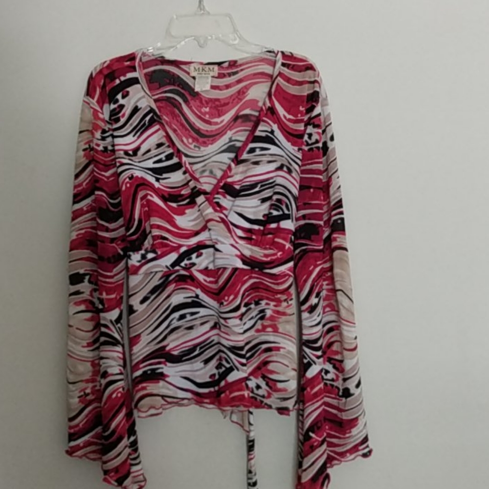 Beautiful MKM Floral Print Blouse